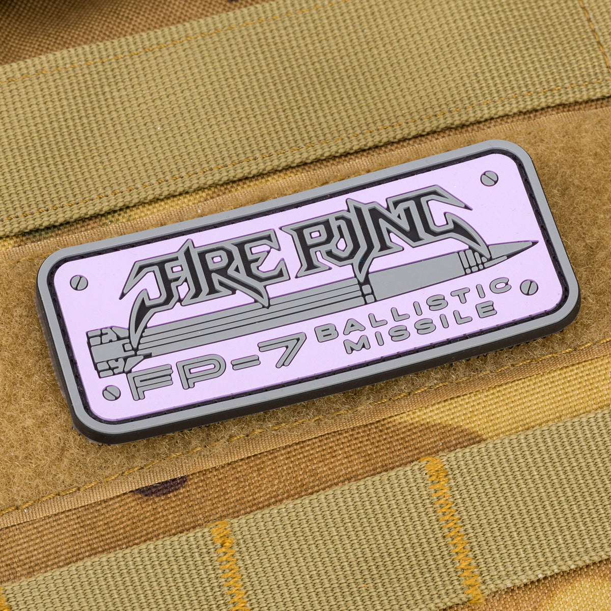 PVC patch FP-7 Ballistic Missile