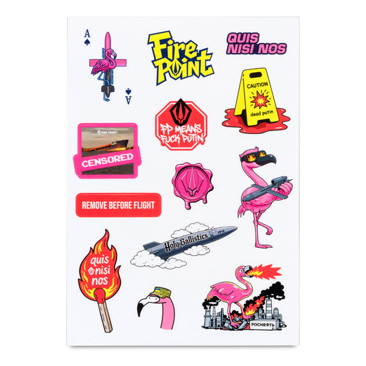 Fire Point Classic Sticker Pack