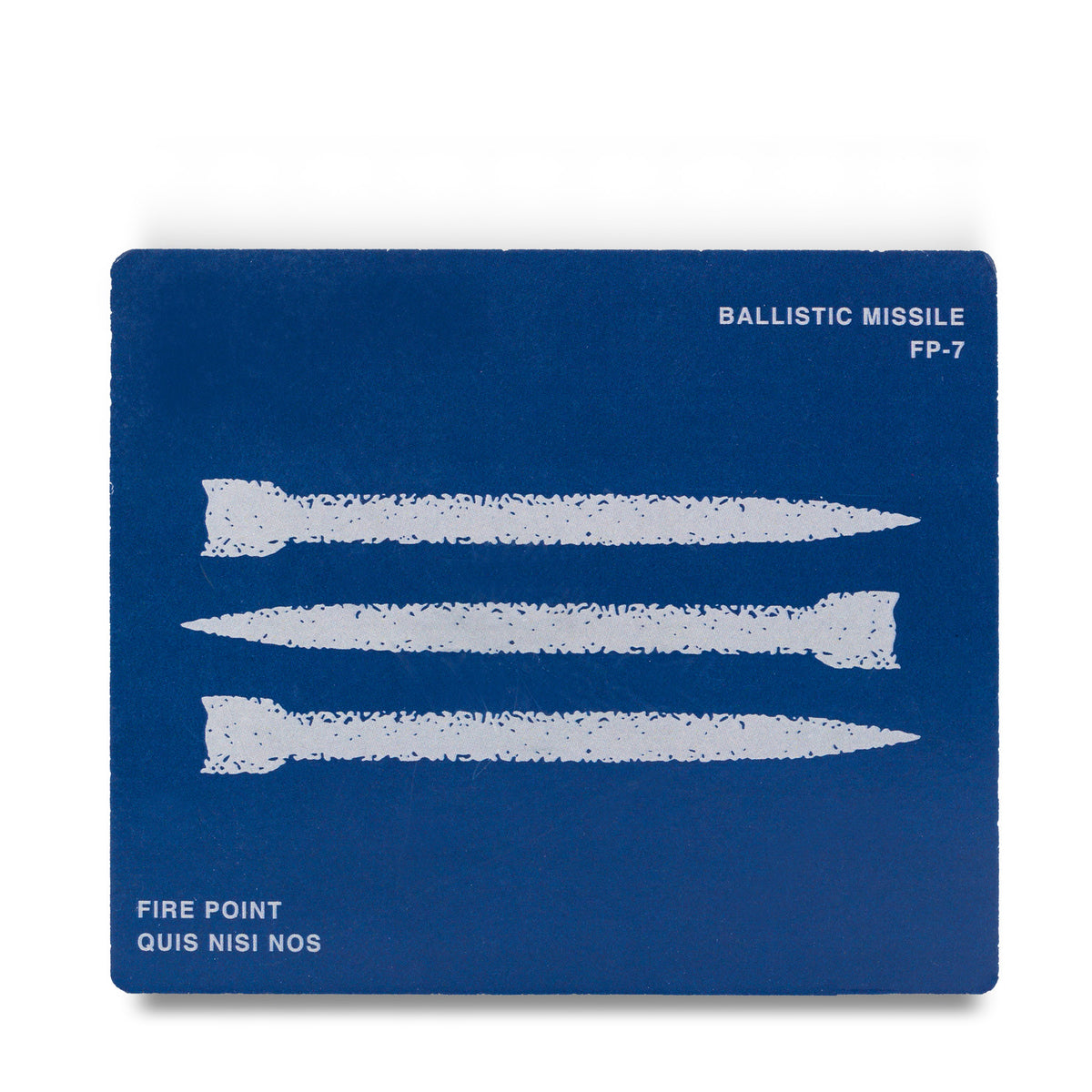 PVC patch FP-7 Ballistic Missile